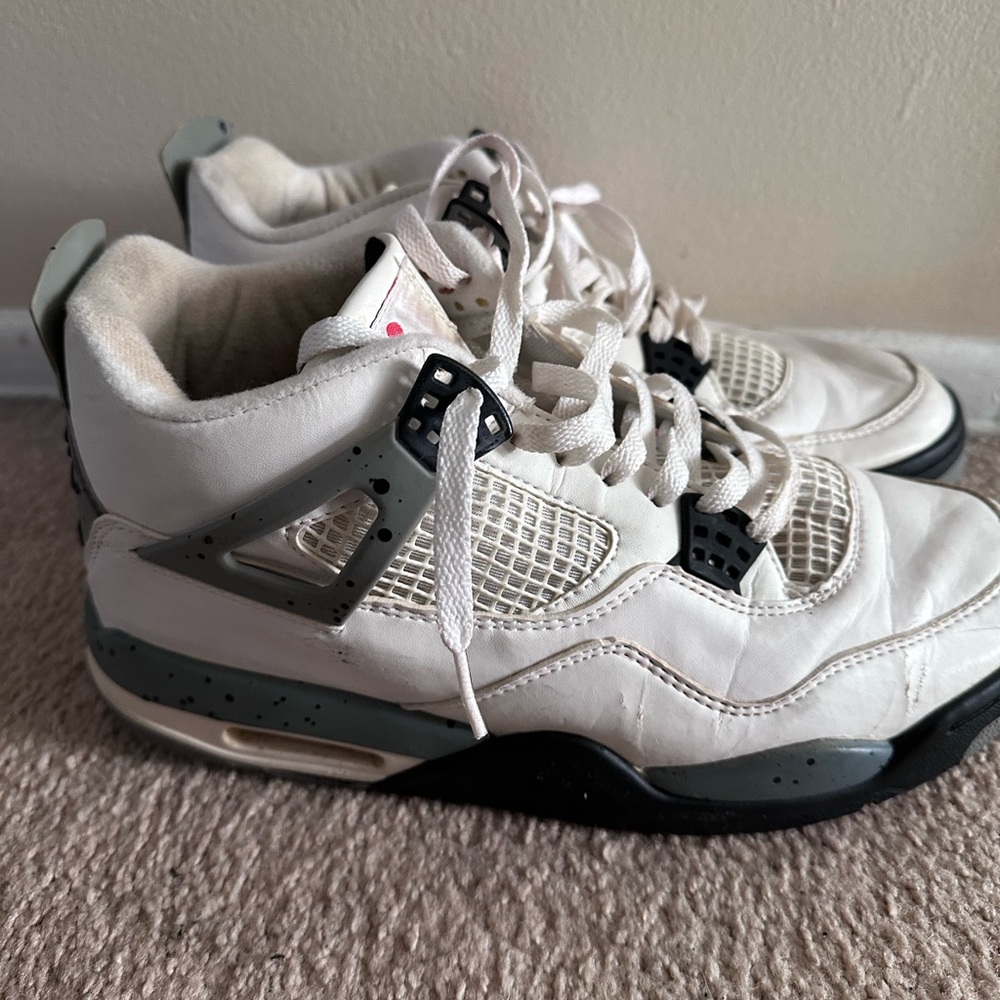 used Jordan 4 retro “white cement (2016)”